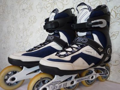 Лот: 11861048. Фото: 1. K2 Moto N90 - Размер: 46/30 см... Роликовые коньки, скейтборды, самокаты