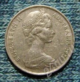 Лот: 367087. Фото: 1. Австралия, 5 центов, 1976 г. Австралия и Океания