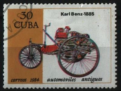 Лот: 9006769. Фото: 1. Куба 1984г - ретро-авто. Марки