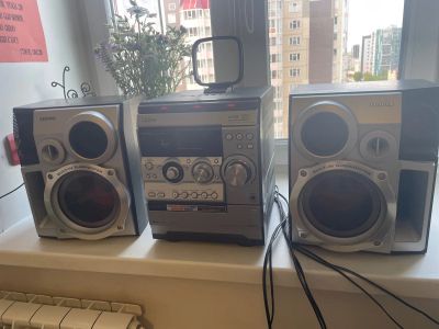 Лот: 25440378. Фото: 1. Музыкальный центр Aiwa nsx-r80... Музыкальные центры, магнитолы