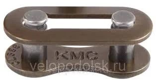 Лот: 18821572. Фото: 1. Замок цепи KMC для 1-скор цепи... Запчасти