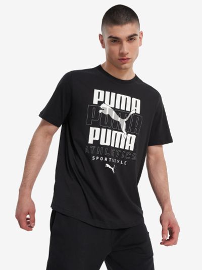 Лот: 25549392. Фото: 1. Футболка мужская PUMA Graphic... Другое (спортивная одежда)