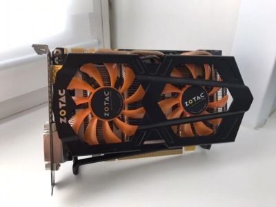 Лот: 14378614. Фото: 1. Видеокарта Zotac GTX 660TI 192... Видеокарты