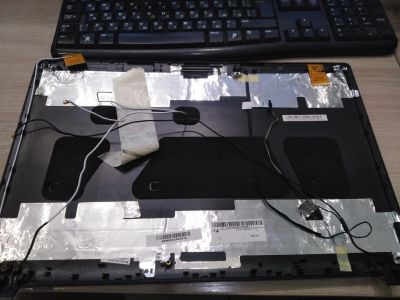 Лот: 16534054. Фото: 1. Крышка матрицы ноутбука Acer Aspire... Корпуса, блоки питания