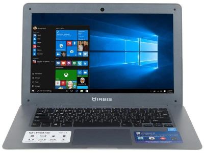 Лот: 12609735. Фото: 1. 14" Нетбук Irbis NB61 серебристый. Корпуса, блоки питания