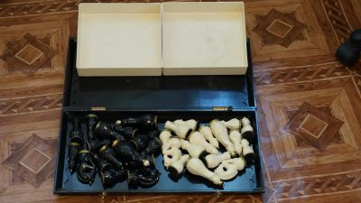 Лот: 4100874. Фото: 1. Шахматы "Сибирский сувенир". Шахматы, шашки, нарды