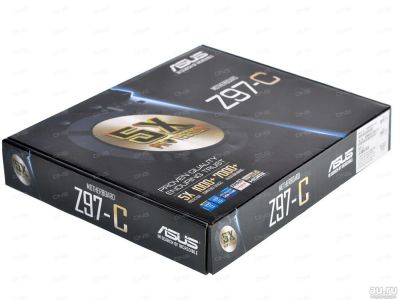 Лот: 8148359. Фото: 1. Материнская плата Asus Z97-C... Материнские платы