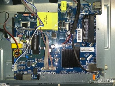 Лот: 13994234. Фото: 1. main CV338H-U42 tv Leben LE-LED43FS282T2... Запчасти для телевизоров, видеотехники, аудиотехники