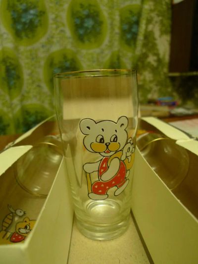 Лот: 4847136. Фото: 1. Стаканы, 5 шт (неполный набор... Кружки, стаканы, бокалы