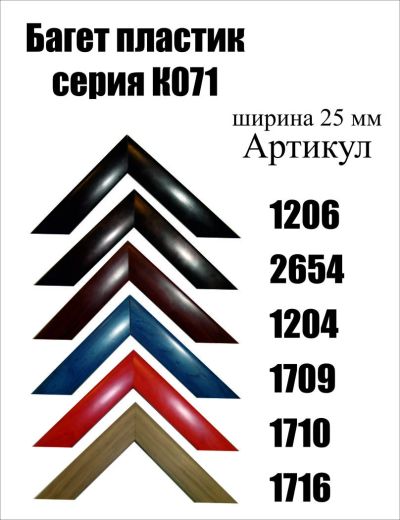 Лот: 5030512. Фото: 1. Багет для картин артК071. Рамки, багет