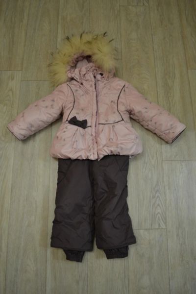 Лот: 6307241. Фото: 1. Зимняя детская куртка и штаны... Верхняя одежда