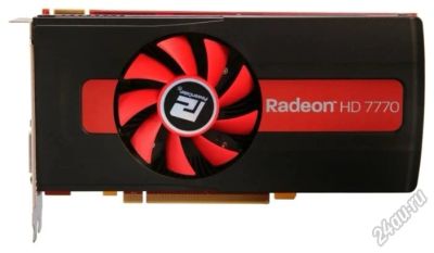 Лот: 5741097. Фото: 1. Видеокарта Radeon HD 7770 2Gb... Видеокарты