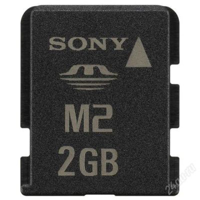 Лот: 917035. Фото: 1. Memory Stick Micro (M2) 2Gb SanDisk... Карты памяти