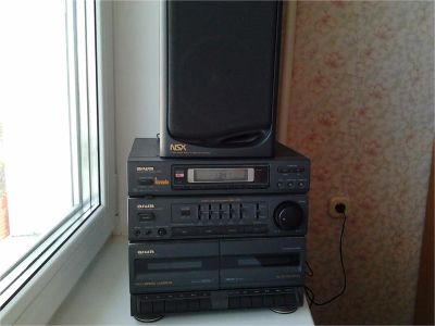 Лот: 7869521. Фото: 1. Музыкальный центр "AIWA" неполной... Музыкальные центры, магнитолы