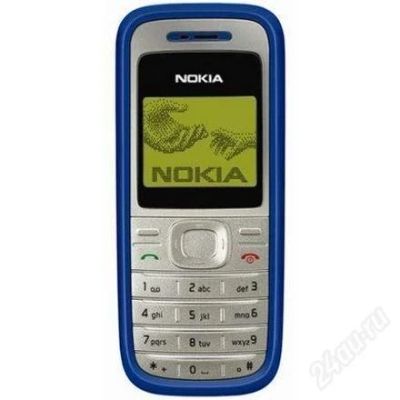 Лот: 2439477. Фото: 1. Корпус Nokia 1200 синий. Корпуса, клавиатуры, кнопки