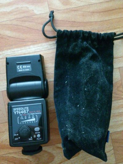 Лот: 7667258. Фото: 1. Вспышка Yongnuo Speedlite YN467... Вспышки, осветители, рассеиватели