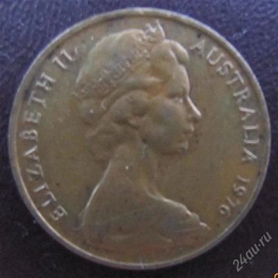 Лот: 1153991. Фото: 1. Австралия 2 цента 1976г. Австралия и Океания