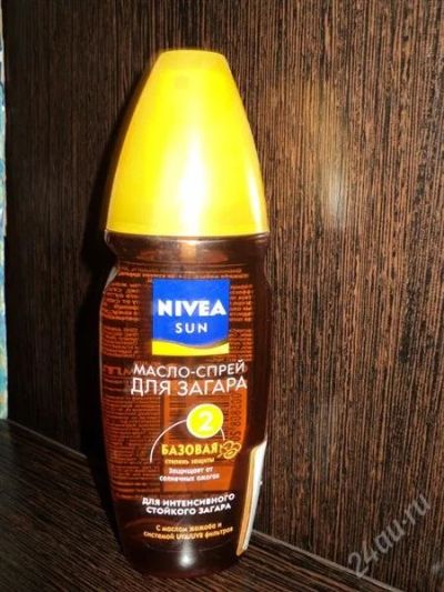 Лот: 754253. Фото: 1. масло-спрей для загара nivea sun... Уход за телом