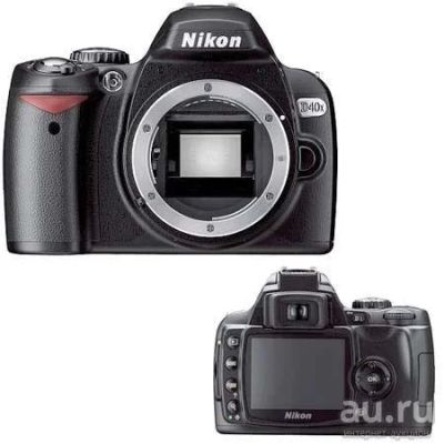 Лот: 10208428. Фото: 1. Nikon d40x body. Цифровые зеркальные
