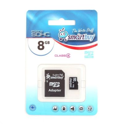 Лот: 7358142. Фото: 1. Карта памяти SmartBuy microSD... Карты памяти