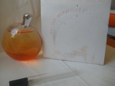 Лот: 16257460. Фото: 1. Eau des Merveilles Hermes 10мл... Женская парфюмерия