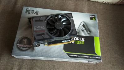 Лот: 12580064. Фото: 1. EVGA GTX 1050, на гарантии DNS. Видеокарты