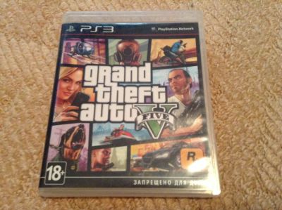 Лот: 4614413. Фото: 1. GTA 5 (PS3) русская версия. Игры для консолей