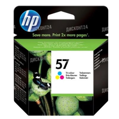 Лот: 14335251. Фото: 1. Картридж струйный HP 57 (C6657AE... Картриджи, расходные материалы