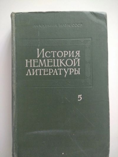Лот: 15239523. Фото: 1. История немецкой литературы. Другое (общественные и гуманитарные науки)