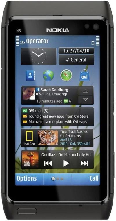 Лот: 8799672. Фото: 1. Продам смартфон Nokia N8-00 RM-596... Смартфоны