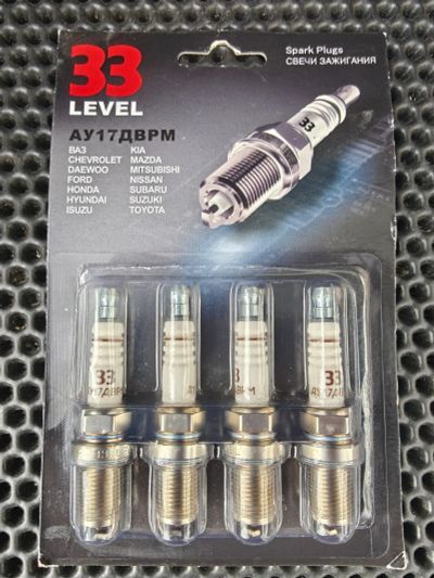 Лот: 25747071. Фото: 1. 🔧 Новые свечи зажигания 33 LEVEL... Электрооборудование
