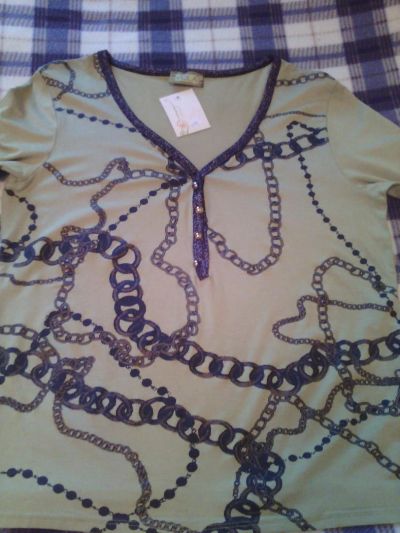 Лот: 5334788. Фото: 1. Новая турецкая блузка, разм. 46-48. Блузы, рубашки