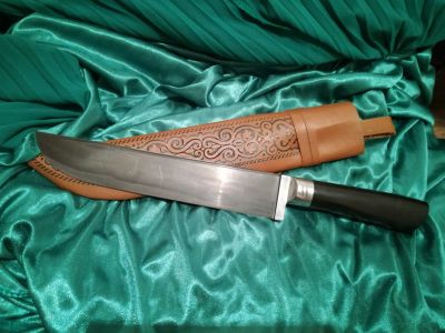 Лот: 13235635. Фото: 1. Узбекский пчак, большой шеф. Столовые приборы, ножи