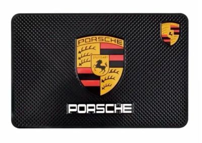 Лот: 20871437. Фото: 1. Коврик панели с логотипом Porsche... Чехлы, коврики, оплетки руля