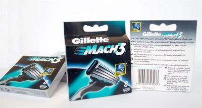 Лот: 3809994. Фото: 1. Gillette Mach3 кассеты 8шт. Средства личной гигиены 