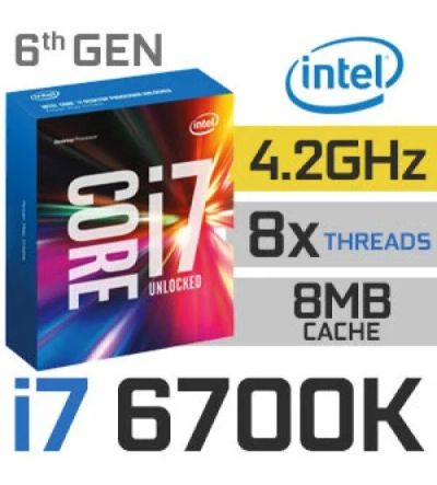 Лот: 10078168. Фото: 1. Процессор Intel i7-6700k box в... Процессоры