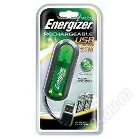 Лот: 1782585. Фото: 1. Зарядное Energizer USB (AA/AAA... Зарядные устройства, блоки питания для бытовой техники