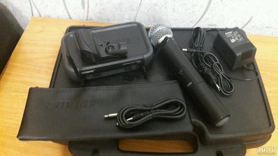 Лот: 10009203. Фото: 1. SHURE PGX24E/BETA58. Студийные микрофоны, радиомикрофоны и радиосистемы