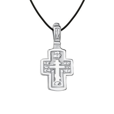 Лот: 23845013. Фото: 1. Серебряный крест. Другое (ювелирные изделия, бижутерия, часы)