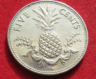 Лот: 18906811. Фото: 1. Багамы 5 центов, 2004 г. Остальные страны