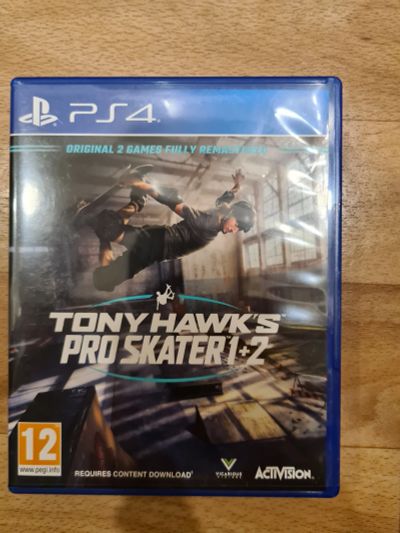 Лот: 18399513. Фото: 1. Tony Hawk's Pro Skater 1+2 PS4... Игры для консолей