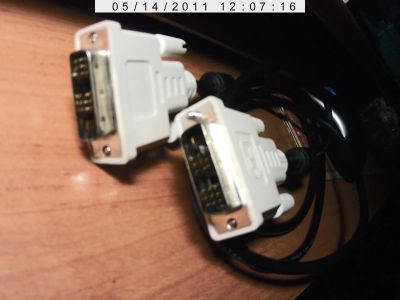 Лот: 6609662. Фото: 1. Кабель DVI - DVI 1.5 м. Шлейфы, кабели, переходники