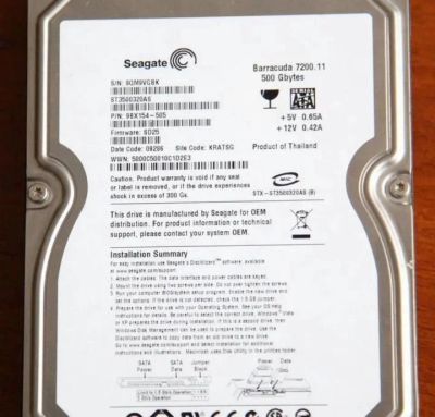 Лот: 19264622. Фото: 1. Жесткие диски HDD. Жёсткие диски (HDD)