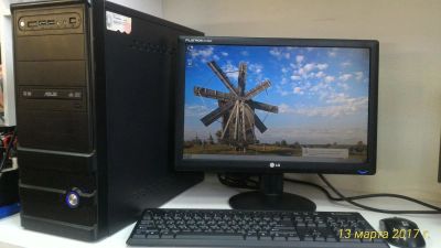 Лот: 9219260. Фото: 1. Игровой компьютер i3 2120 3.3... Компьютеры в сборе