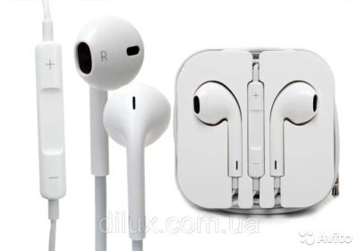 Лот: 6676491. Фото: 1. Наушники/гарнитура Apple EarPods... Наушники, гарнитуры