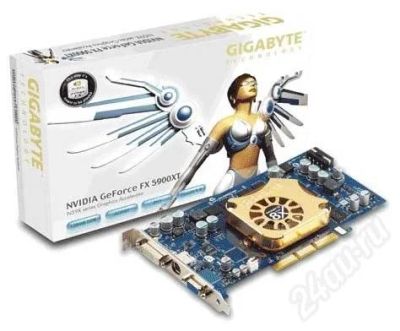 Лот: 211994. Фото: 1. gigabyte geforce fx 5900 xt или... Видеокарты