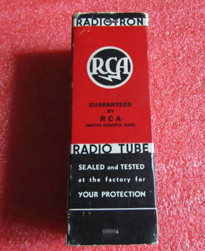 Лот: 19458368. Фото: 1. Радиолампа 76 RCA (редкая). Электронные лампы