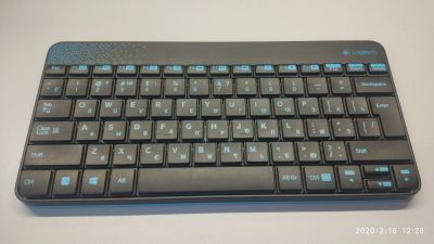 Лот: 15509354. Фото: 1. Беспроводная клавиатура Logitech... Клавиатуры и мыши