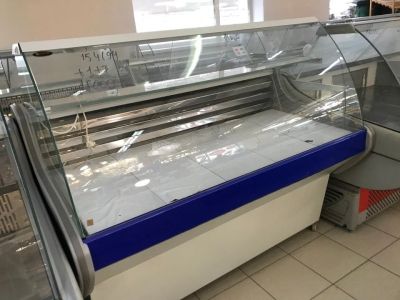 Лот: 15581798. Фото: 1. Витрина холодильная Иней 5 б/у. Холодильное
