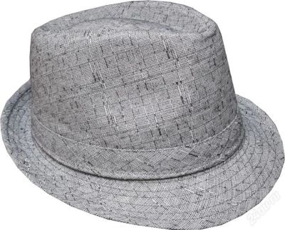 Лот: 1918028. Фото: 1. Шляпа летняя серая с полями (мужская... Головные уборы